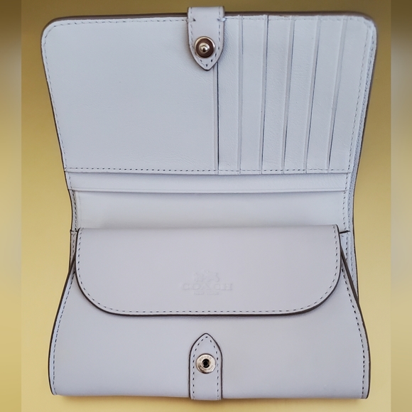 Coach leather chic wallet - Picture 3 of 4